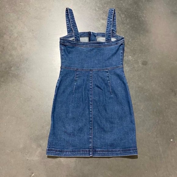 SEED HERITAGE Denim Zip Up Mini Dress RRP$130 - Picture 12 of 15